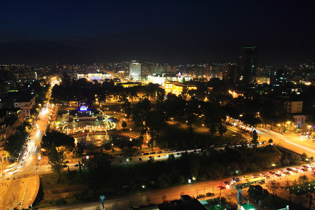 Tirana_by_Night