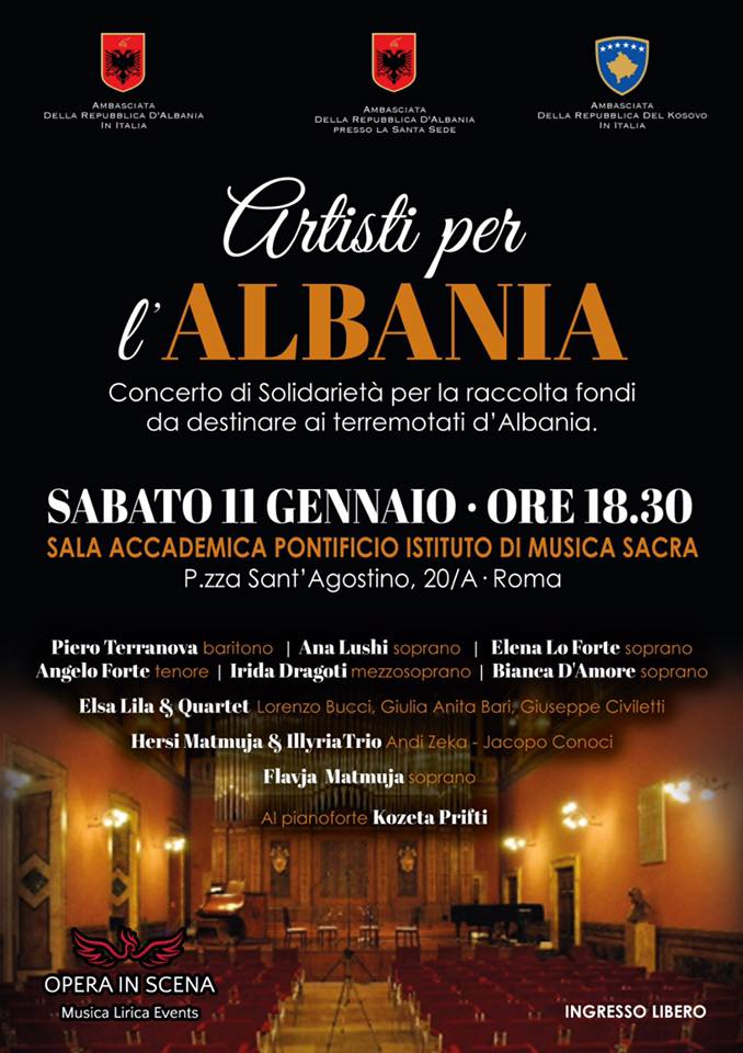 Artisti Albania Evento Roma